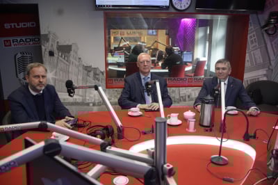 2025 03 17 Debata parlamentarna Radia Wrocław Arkadiusz Sikora