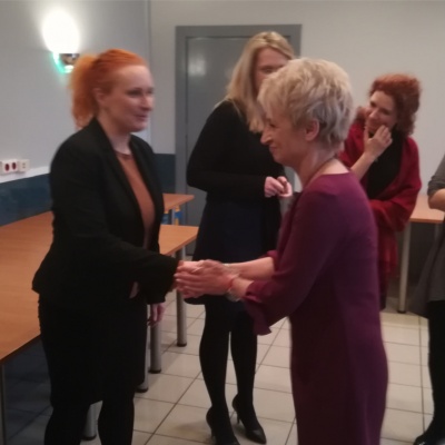 Spotkanie Wielkanocne Małgorzaty Ochęduszko-Ludwik w Wojewódzkim Urzędzie Pracy w Katowicach